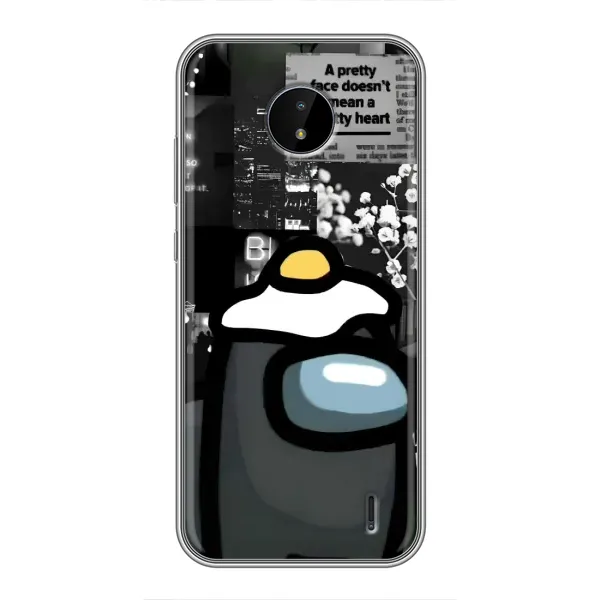 Чехол с рисунком «С Яйцом» для Nokia C20 Plus Чехол с рисунком «С Яйцом» для Nokia C20 Plus