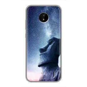 Чохли (ТПУ) (смішні стікери) для Nokia C20 Plus (Статуя)
