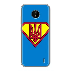 Чехол с картинкой (Патриотический ГЕРБ) на Nokia C20 Plus (Super - Герб)