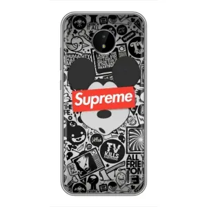 Чохол з малюнком «Supreme Маус» для Nokia C20 Plus