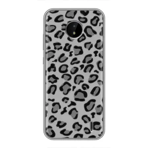 Чохол з леопардовим принтом на Nokia C20 Plus (Темний леопард)