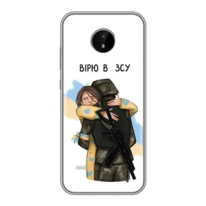 Патриотический Чехол для Nokia C20 Plus (Верим в ЗСУ)