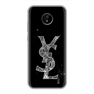 Чохол (Dior, Prada, YSL, Chanel) для Nokia C20 Plus (YSL)
