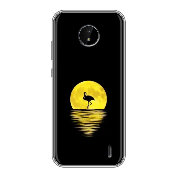 Чехол с рисунком «Желтый Закат» для Nokia C20 Plus Чехол с рисунком «Желтый Закат» для Nokia C20 Plus