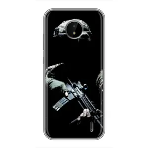Чехол с рисунком «ЗСУ снайпер» для Nokia C20 Plus