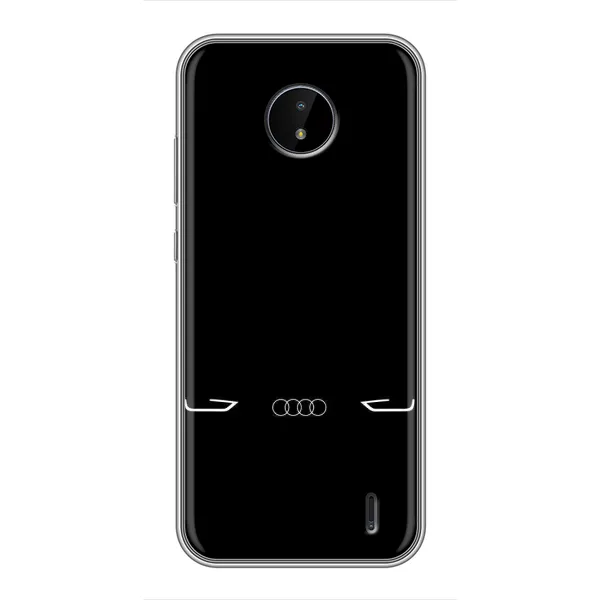 Чехол с рисунком «Силует Audi» для Nokia C20 Чехол с рисунком «Силует Audi» для Nokia C20