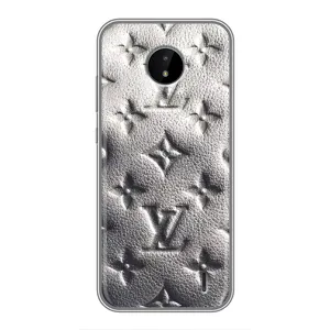 Текстурний Чохол Louis Vuitton для Нокіа С20 (Бежевий ЛВ)