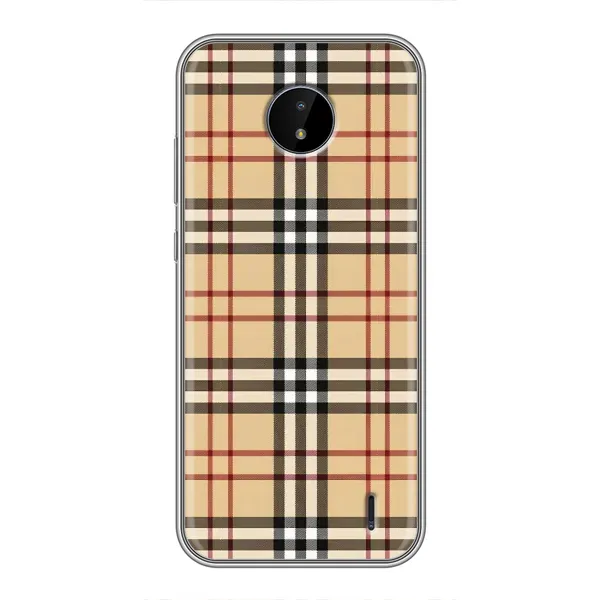 Чехол с рисунком «Burberry стиль» для Nokia C20 Чехол с рисунком «Burberry стиль» для Nokia C20