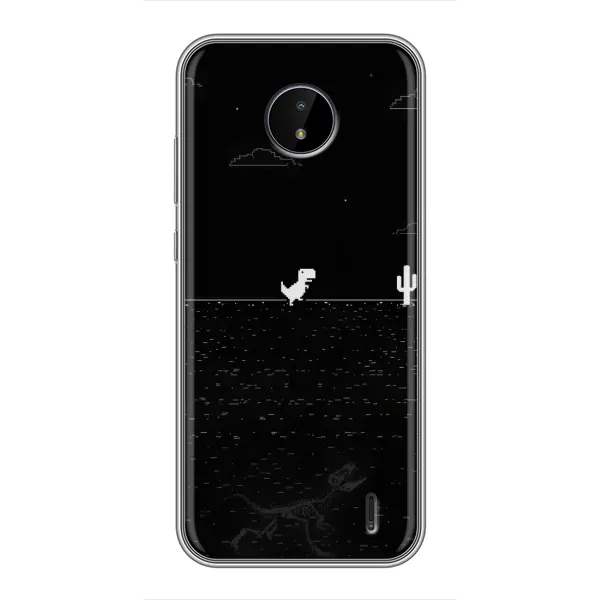 Чохол з малюнком «Динозаврик» для Nokia C20