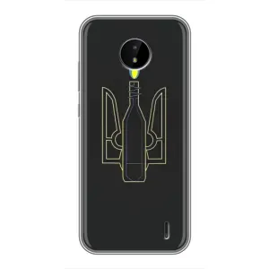 Чохол з картинкою (Патріотичний ГЕРБ) на Nokia C20 (Герб - Молотова)