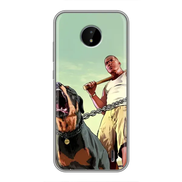 Чехол с рисунком «GTA» для Nokia C20 Чехол с рисунком «GTA» для Nokia C20