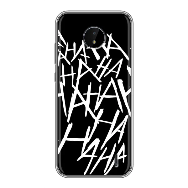 Чехол с рисунком «Хахаха» для Nokia C20 Чехол с рисунком «Хахаха» для Nokia C20