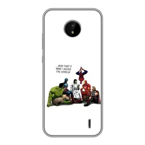 Чохли для Nokia C20 (Для Християн) (Ісус супергерой)