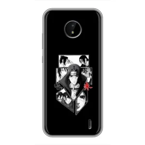 Чохли з принтом Ітачі Учіха на Nokia C20 (Коллаж Ітачі)