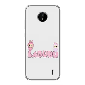 Чохол з малюнком «Логотип Лабубу» для Nokia C20