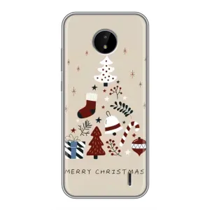 Чохол Санта Клаус для Nokia C20 (Merry Christmas)