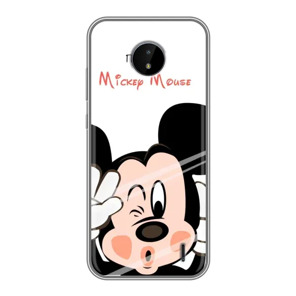 Чехол с рисунком «Mickey Mouse» для Nokia C20 Чехол с рисунком «Mickey Mouse» для Nokia C20