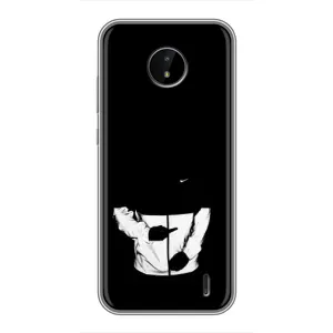 Силіконовый Чохол на Nokia C20 з картинкою НАЙК (Nike стиль)