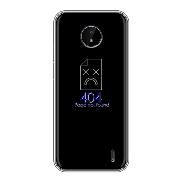Чохол з малюнком «Помилка 404» для Nokia C20