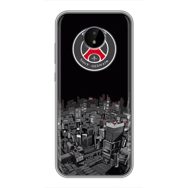Чехол с рисунком «PSG» для Nokia C20 Чехол с рисунком «PSG» для Nokia C20