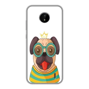 Бампер для Nokia C20 з картинкою "Песики" (Собака Король)