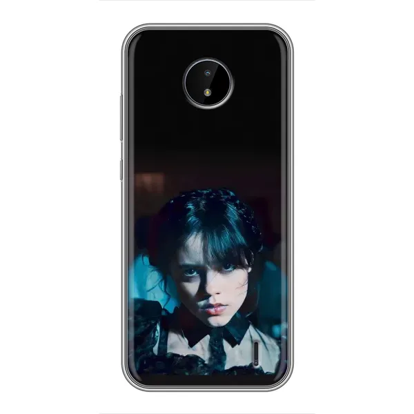 Чехол с рисунком «Танец Уэнсдей» для Nokia C20 Чехол с рисунком «Танец Уэнсдей» для Nokia C20