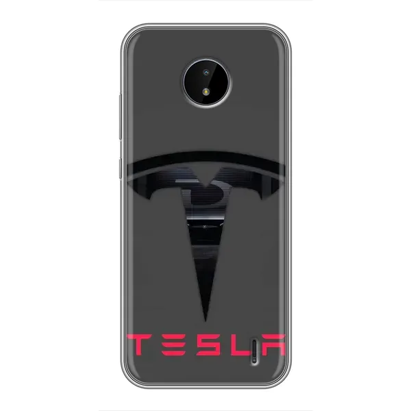Чехол с рисунком «Logo TESLA» для Nokia C20 Чехол с рисунком «Logo TESLA» для Nokia C20