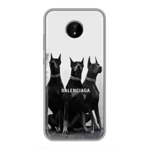 Чохол ДОБЕРМАН для Nokia C20 (Три добермана)