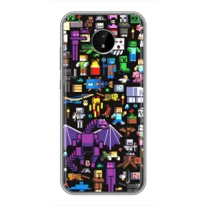 Чохол майнкрафт для Nokia C20 (Усі персонажі)