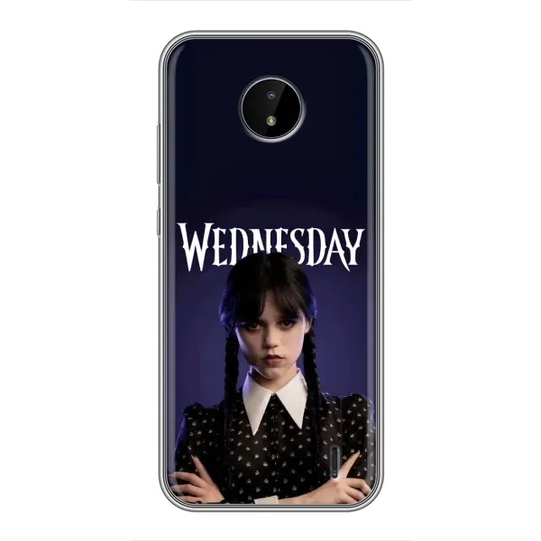Чехол с рисунком «Wednesdey» для Nokia C20 Чехол с рисунком «Wednesdey» для Nokia C20