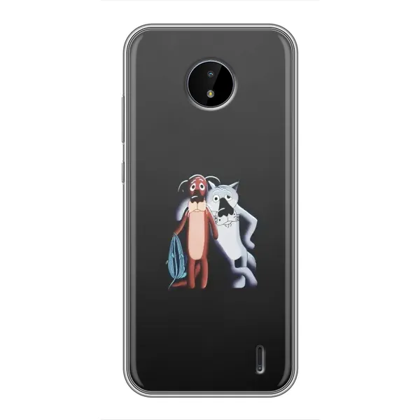 Чехол с рисунком «Шо, опять» для Nokia C20