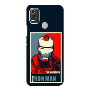 Чехол Супергерой Железный человек на Nokia C21 Plus (Art Iron man)