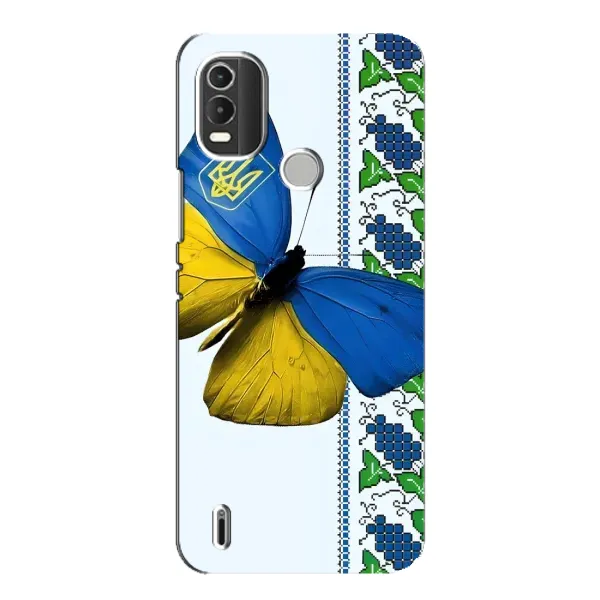 Чехол с рисунком «Бабочка» для Nokia C21 Plus Чехол с рисунком «Бабочка» для Nokia C21 Plus
