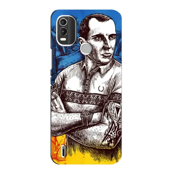 Чехол с рисунком «Бандера Патриот» для Nokia C21 Plus Чехол с рисунком «Бандера Патриот» для Nokia C21 Plus