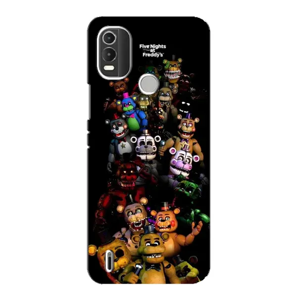 Чехол с рисунком «Bear Freddy's» для Nokia C21 Plus Чехол с рисунком «Bear Freddy's» для Nokia C21 Plus