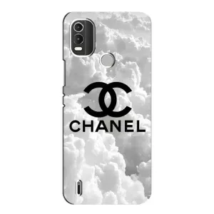 Чехол с рисунком «CHANEL» для Nokia C21 Plus