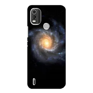 Чехлы КОСМОС для Nokia C21 Plus (Черная дыра)