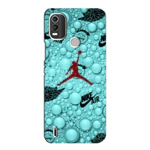 Силиконовый Чехол Nike Air Jordan на Нокиа С21 Плюс (Джордан Найк)