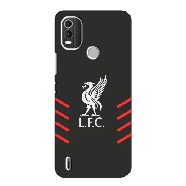 Чехол с рисунком «Эмблема Liverpool» для Nokia C21 Plus