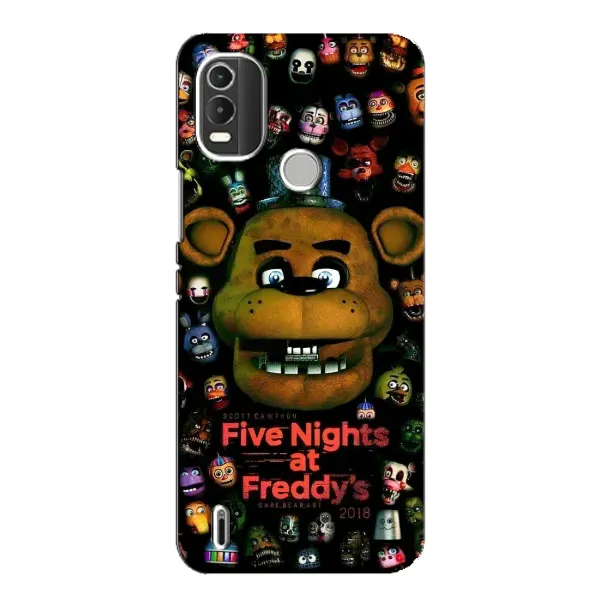 Чехол с рисунком «Freddy» для Nokia C21 Plus Чехол с рисунком «Freddy» для Nokia C21 Plus