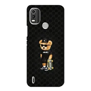 Чехлы Мишка Тедди для Нокиа С21 Плюс (GUCCI Teddy)