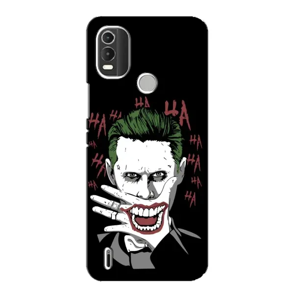 Чехол с рисунком «Hahaha» для Nokia C21 Plus Чехол с рисунком «Hahaha» для Nokia C21 Plus