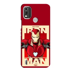 Чехол Супергерой Железный человек на Nokia C21 Plus (Iron man)