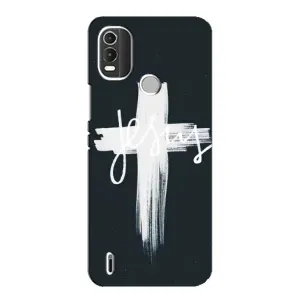 Чехлы для Нокиа С21 Плюс (Крест Иисуса) (Jesus)