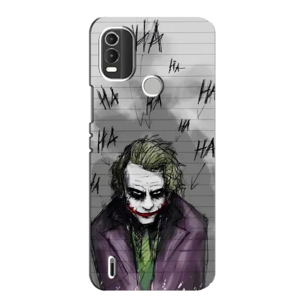 Чехол с рисунком «Joker клоун» для Nokia C21 Plus Чехол с рисунком «Joker клоун» для Nokia C21 Plus