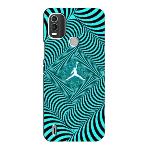 Чехол с рисунком «JORDAN» для Nokia C21 Plus