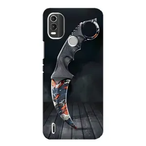 Чехол КИБЕРСПОРТ для Nokia C21 Plus (Кинжал КС ГО)