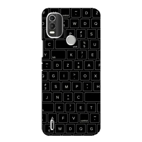 Чохол з малюнком «Клавіатура» для Nokia C21 Plus