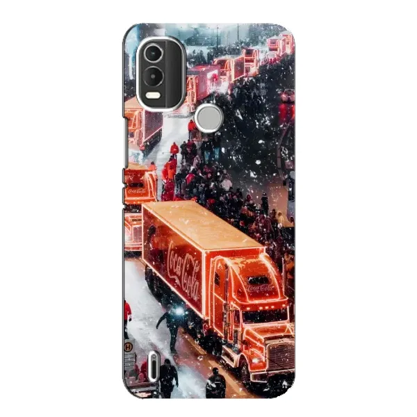 Чехол с рисунком «Кока Кола» для Nokia C21 Plus Чехол с рисунком «Кока Кола» для Nokia C21 Plus