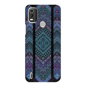 Силиконовый Чехол на Nokia C21 Plus (Крутой орнамент)